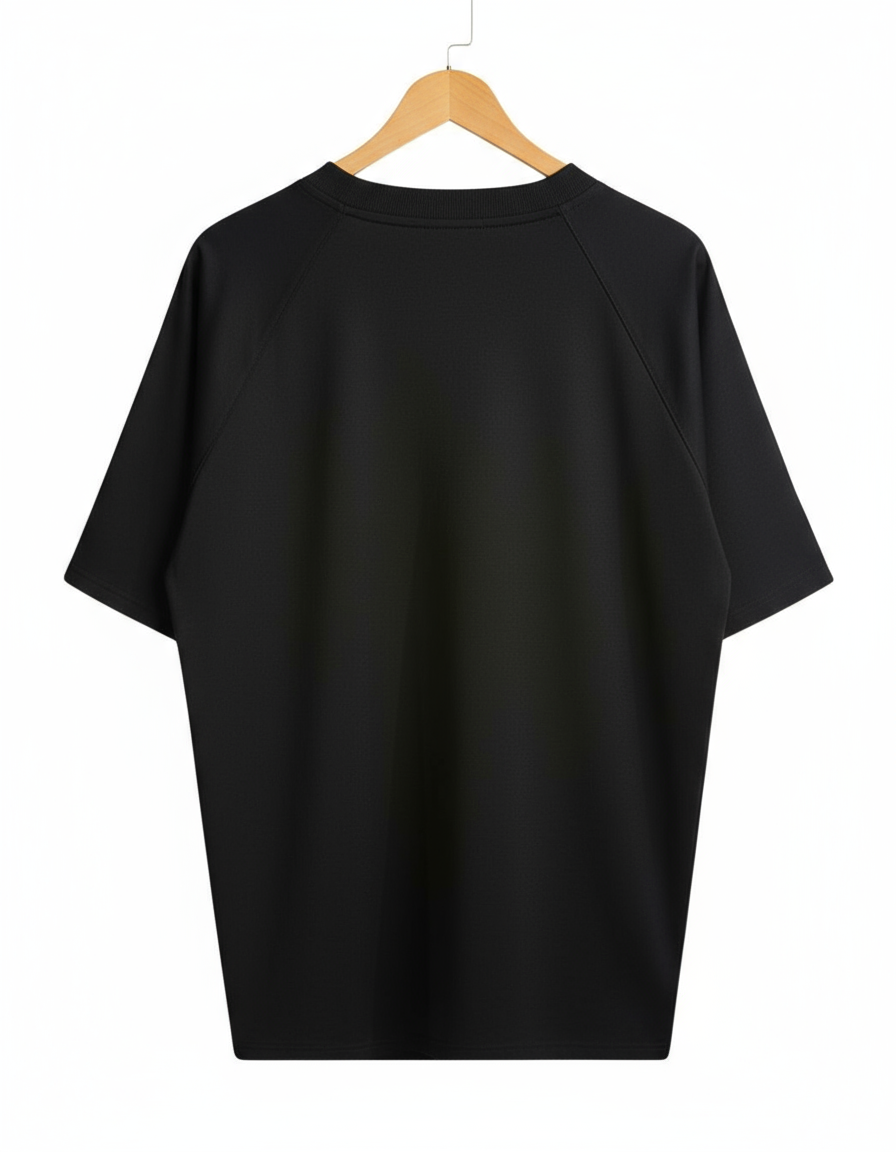 Sunfiore Oversized Raglan Blackout T-Shirt