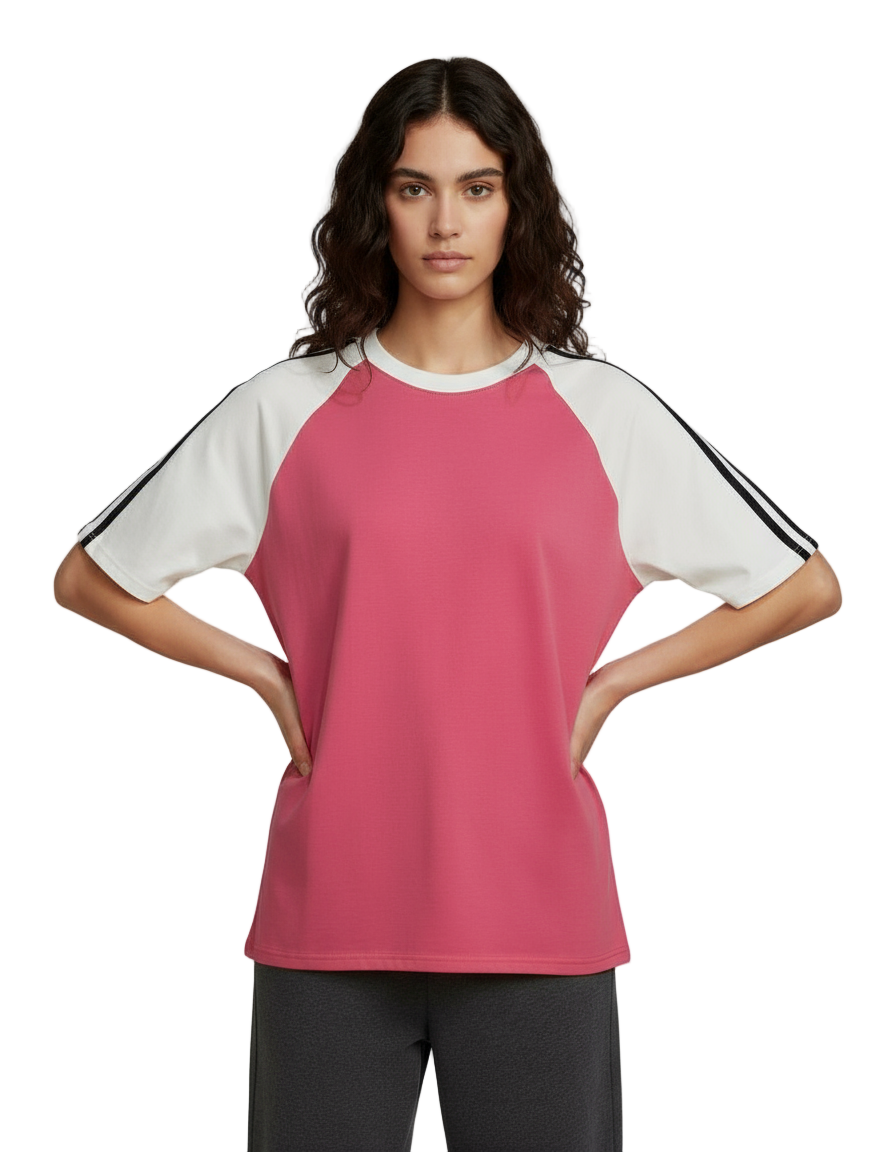 Sunfiore Oversized Raglan Bloom T-Shirt