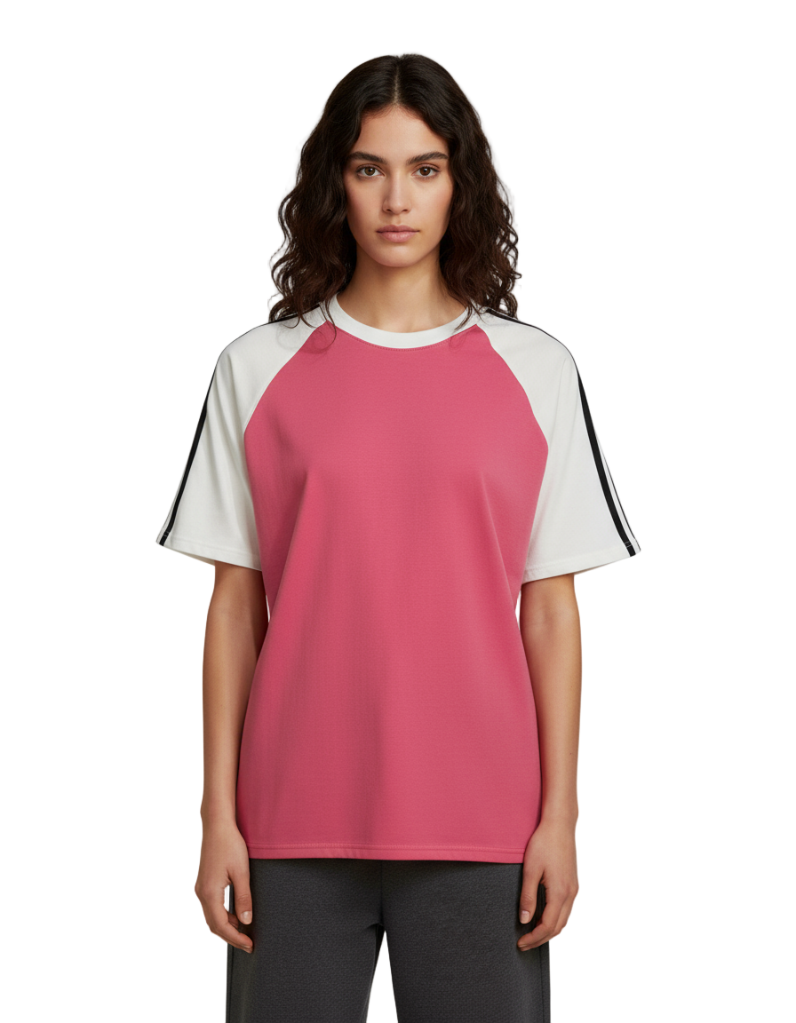 Sunfiore Oversized Raglan Bloom T-Shirt