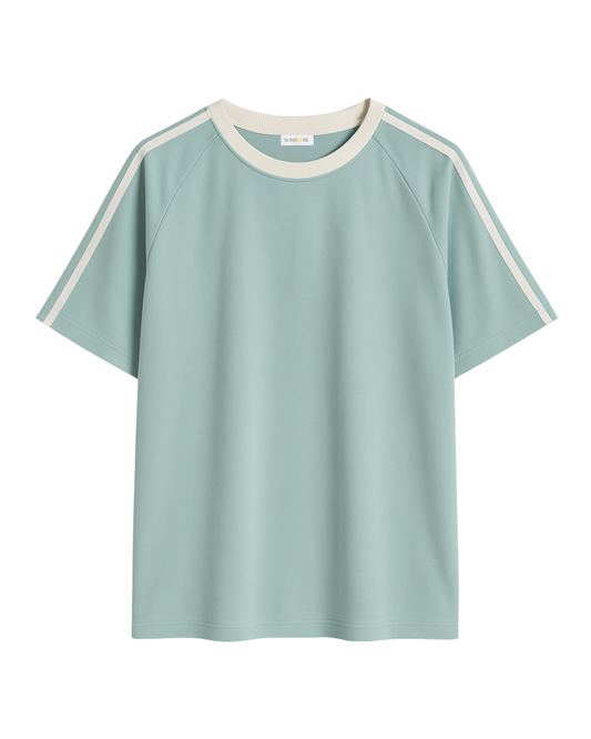 Sunfiore Oversized Raglan Mint Serenity T-Shirt