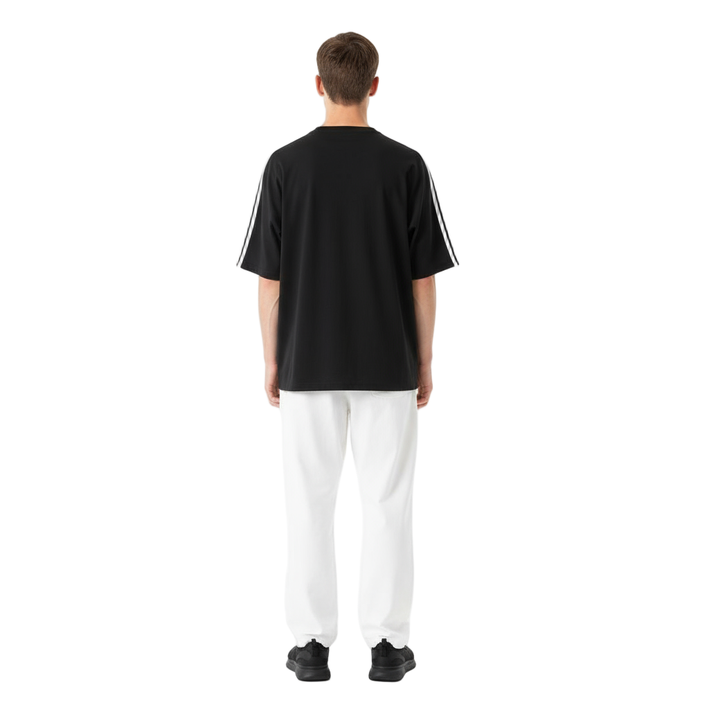 Sunfiore Oversized Raglan Blackout T-Shirt