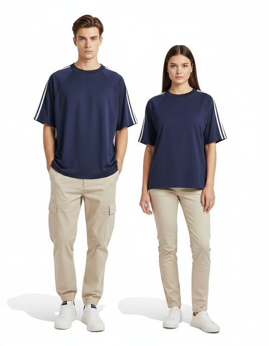 Sunfiore Oversized Raglan Midnight T-Shirt